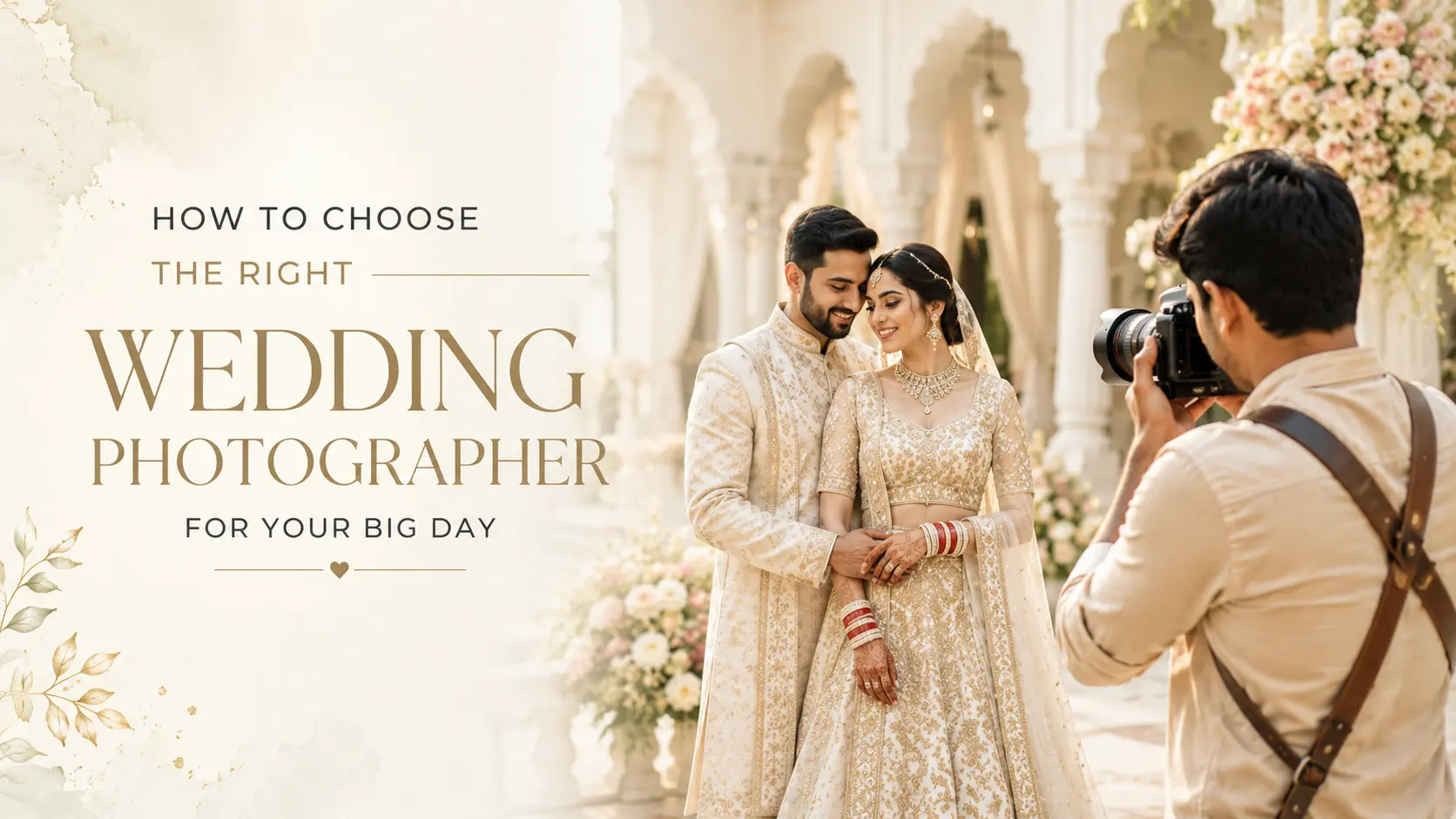 How to Choose the Right Wedding Photographer for Your Big Day